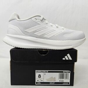 Adidas Women's RunFalcon 5 Running Shoes IH7760 Cloud White Sz 8